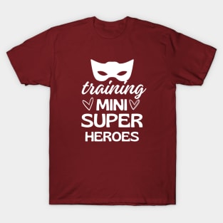 Training Mini Super Heroes T-Shirt